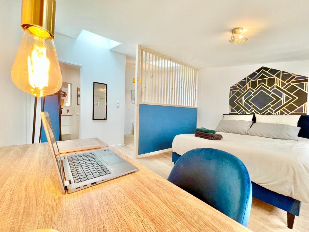 Niort - Hyper-Centre - Appartements En Duplex Ou Triplex - Wifi Fibre - Nouveau Luaran gambar